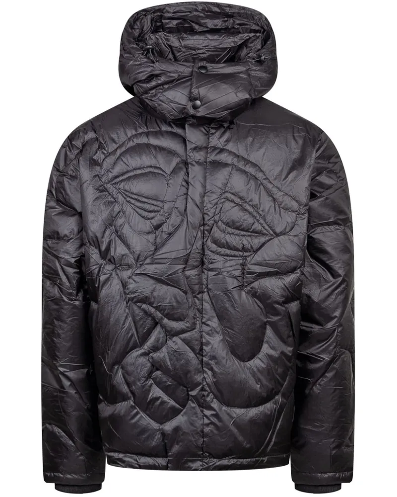 KidSuper Jacke mit Kapuze - Schwarz Schwarz