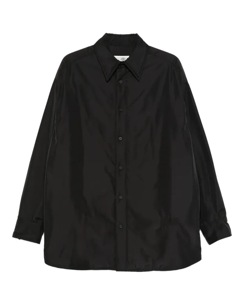 Maison Margiela Langärmeliges Hemd - Schwarz Schwarz