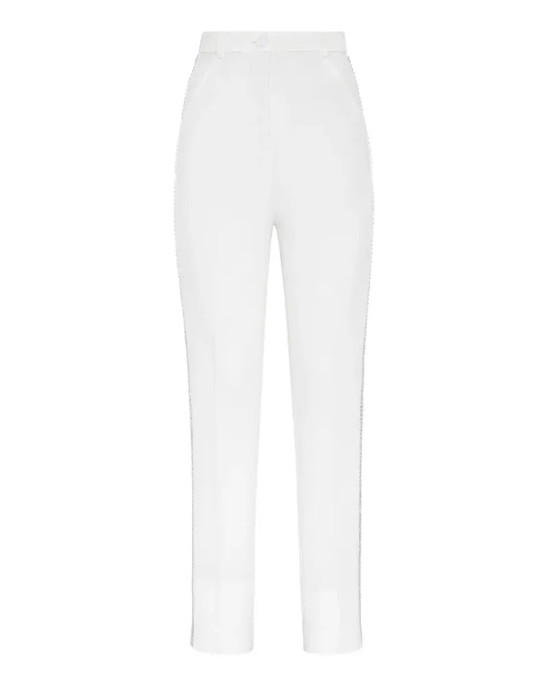Philipp Plein Cady Office tailored trousers - Weiß Weiß
