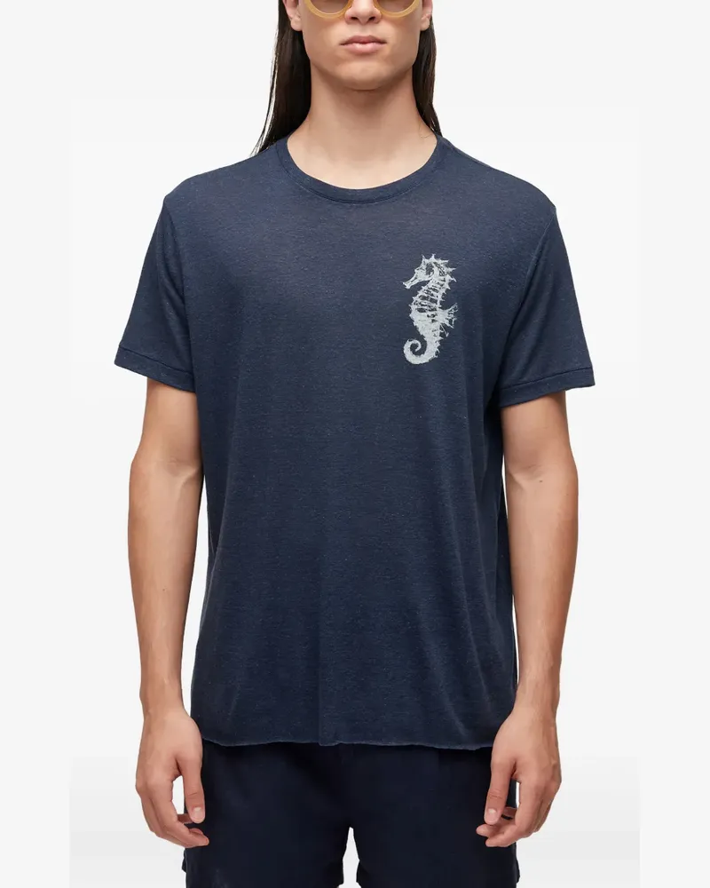 Osklen T-Shirt mit Print - Blau Blau