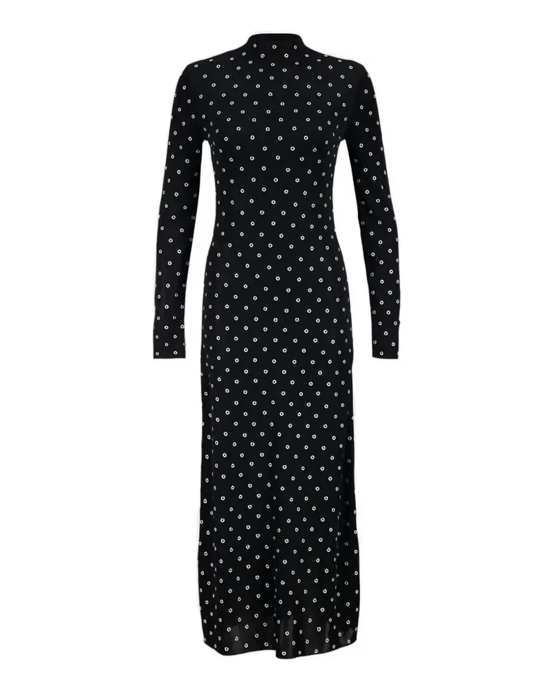 Altuzarra Kaplan Midikleid - Schwarz Schwarz