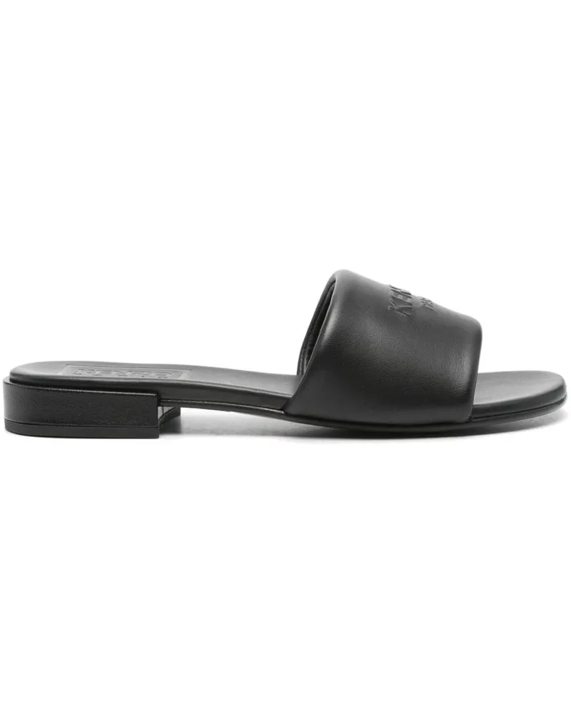 Kenzo Flache Oki Sandalen - Schwarz Schwarz