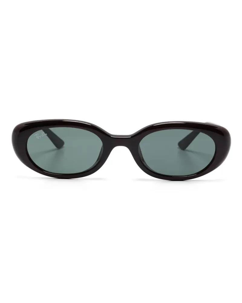 Ray Ban Sonnenbrille mit ovalem Gestell - Braun Braun