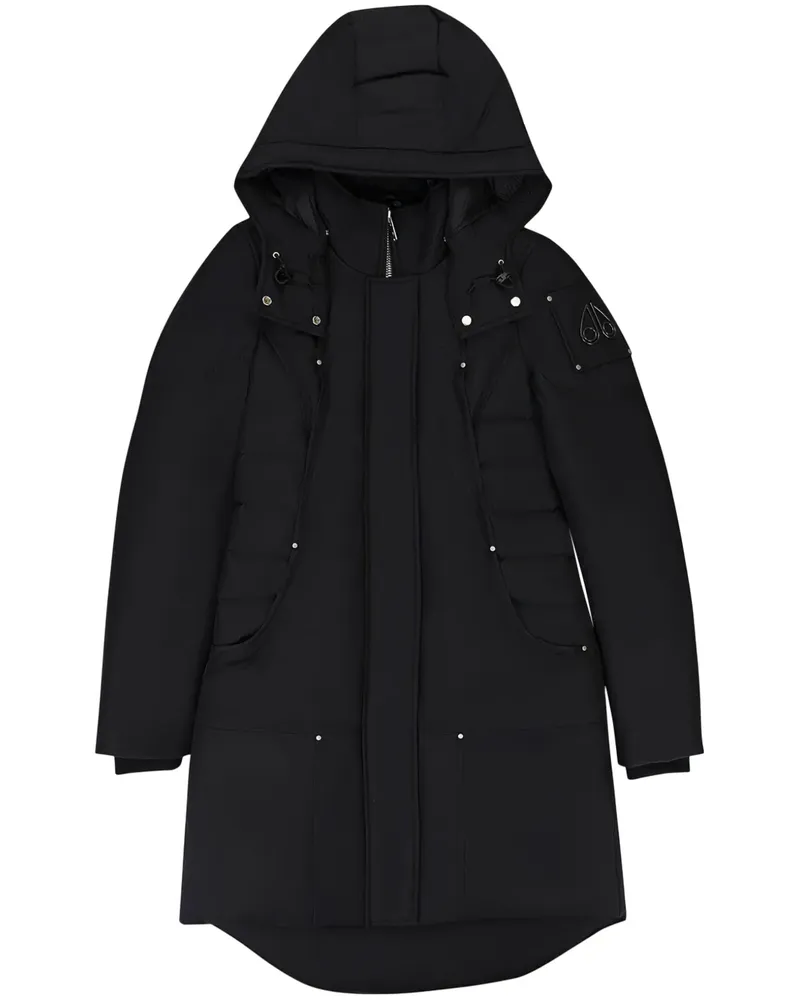 Moose Knuckles Stirling Parka - Schwarz Schwarz