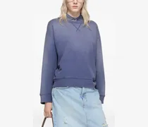 logo crew-neck sweatshirt - Blau