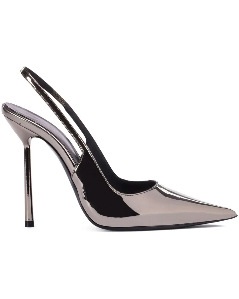 Le Silla Bella Slingback-Pumps 120mm - Silber Silber