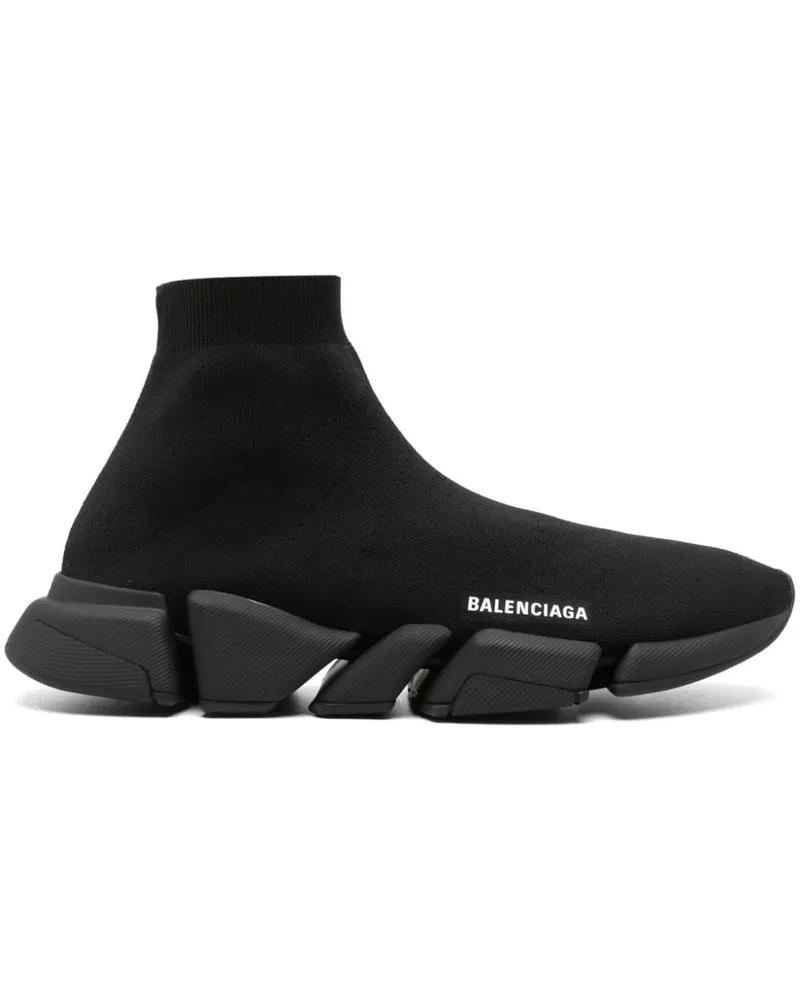Balenciaga Speed 2.0 Sneakers - Schwarz Schwarz