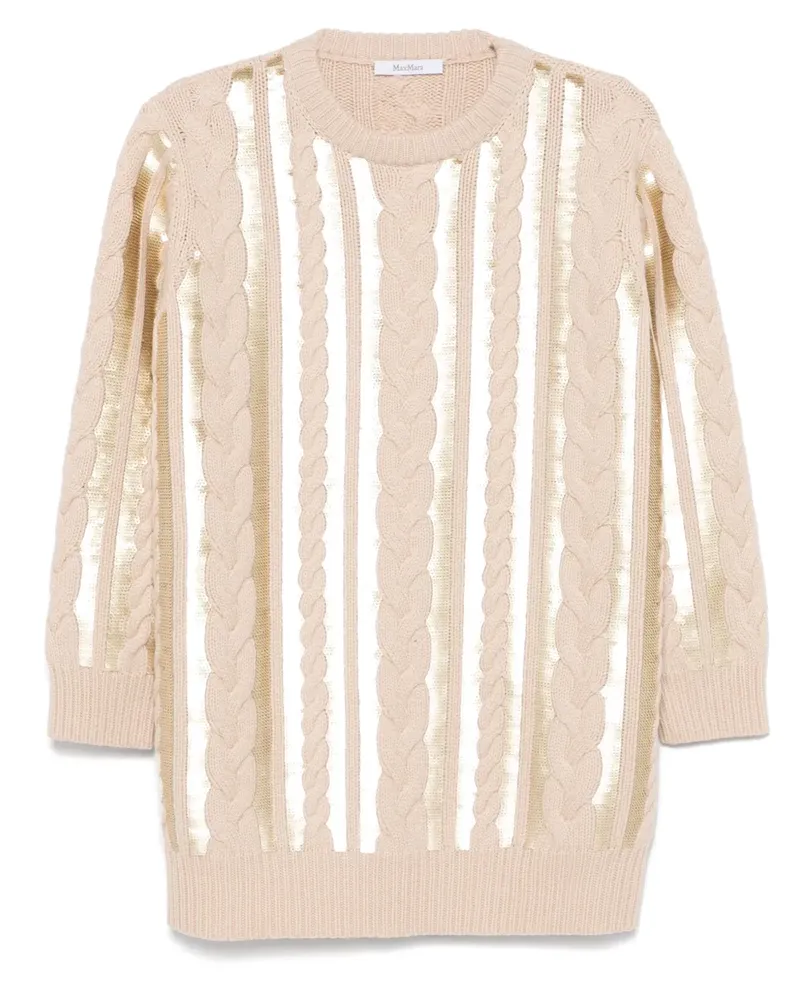 Max Mara Mambo Minikleid - Nude Nude