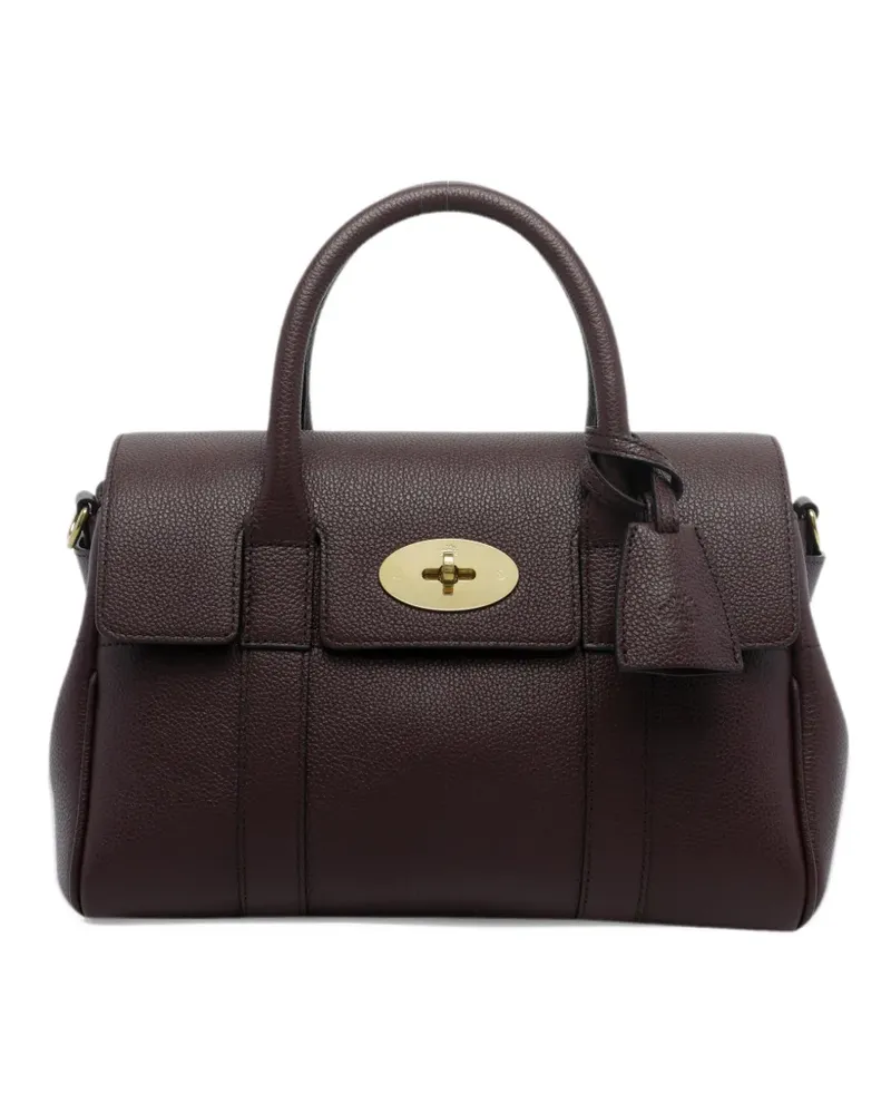 Mulberry small Bayswater leather satchel bag - Rot Rot