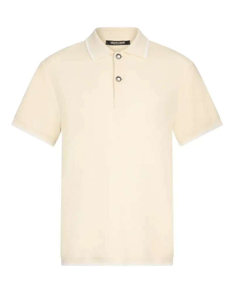 Roberto Cavalli Klassisches Poloshirt - Gelb Gelb
