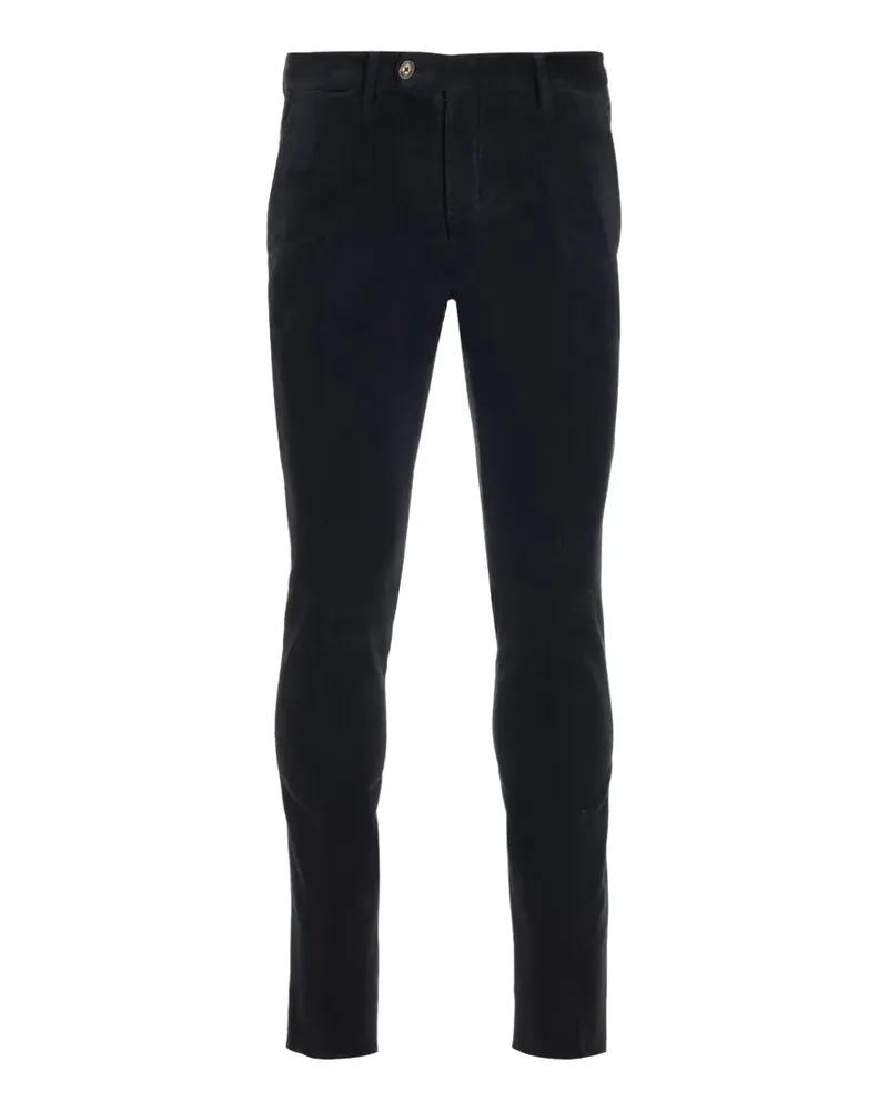 Al Duca D’Aosta 1902 corduroy slim-fit trousers - Grau Grau