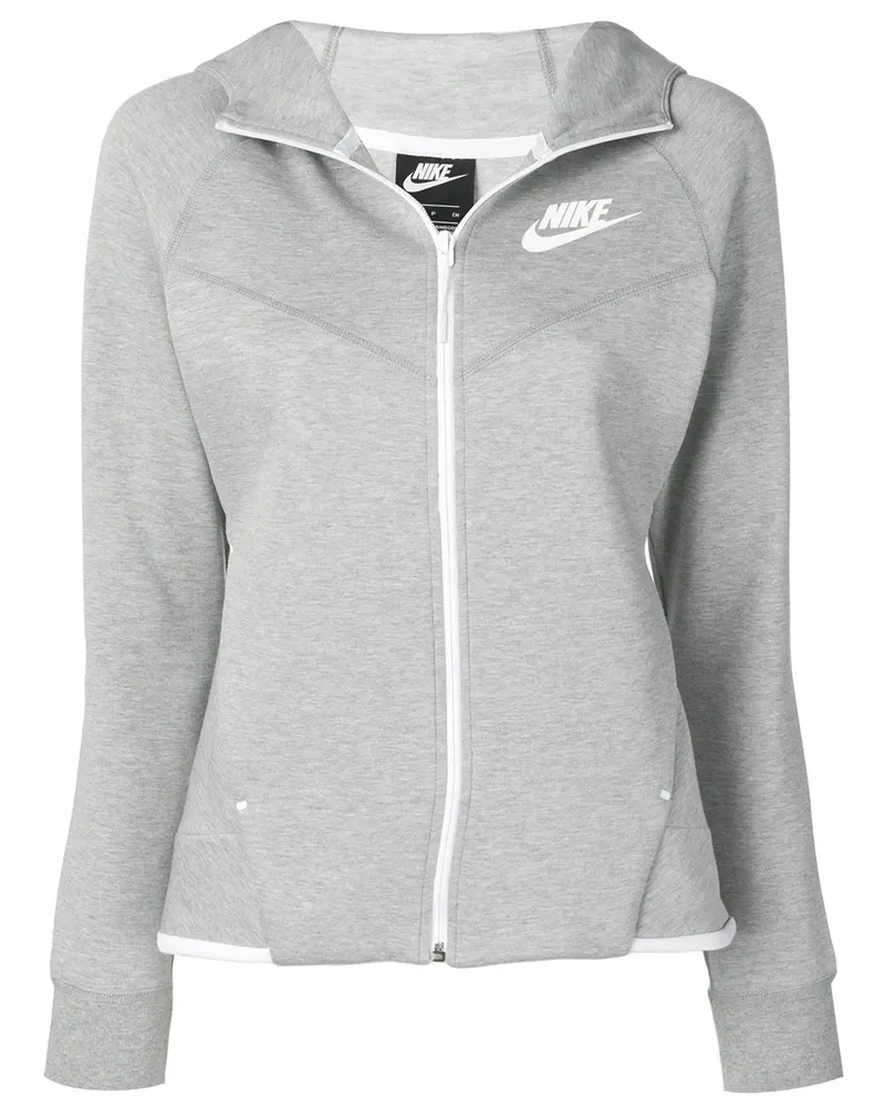 Nike Tech Windrunner' Kapuzenjacke - 063 GREY/WHITE 063