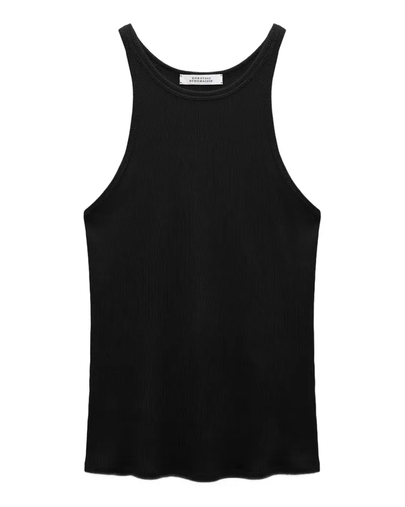 Dorothee Schumacher Geripptes Pure Sleekness Tanktop - Schwarz Schwarz