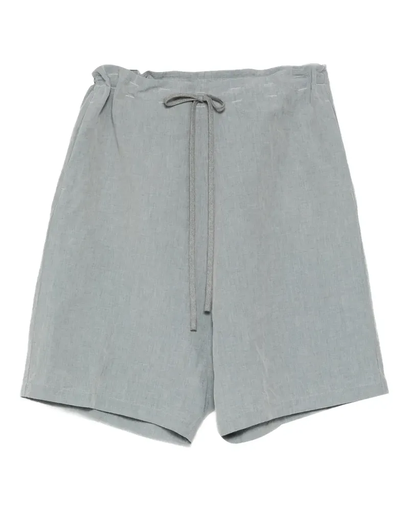 forme d'expression drawstring baggy shorts - Blau Blau