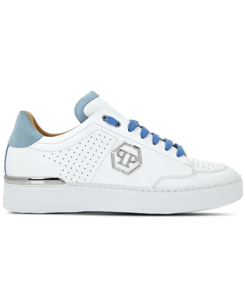 Philipp Plein Hexagon Sneakers - Weiß Weiß