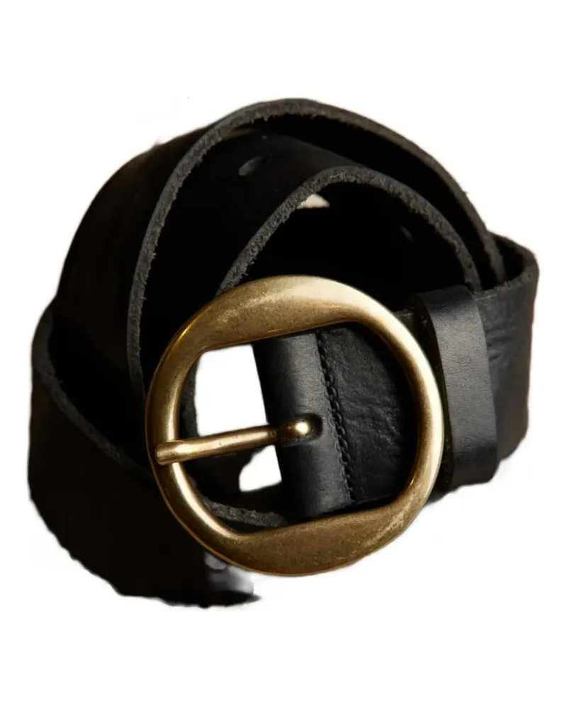 Fortela buckle calf leather belt - Schwarz Schwarz