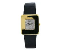 1970s pre-owned Diamant-Zifferblatt 28mm - Silber