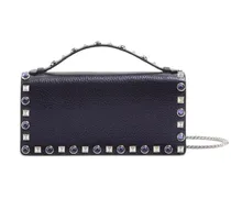Rockstud Schultertasche - Blau