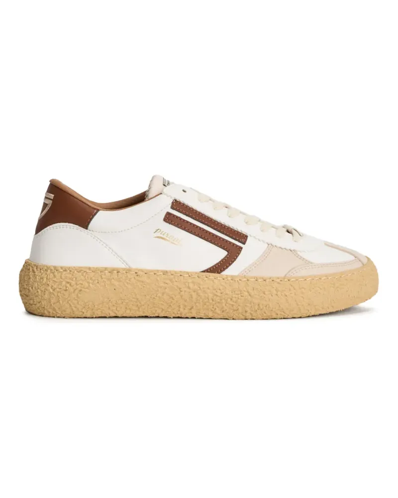 Puraai appliqué bark sneakers - Weiß Weiß