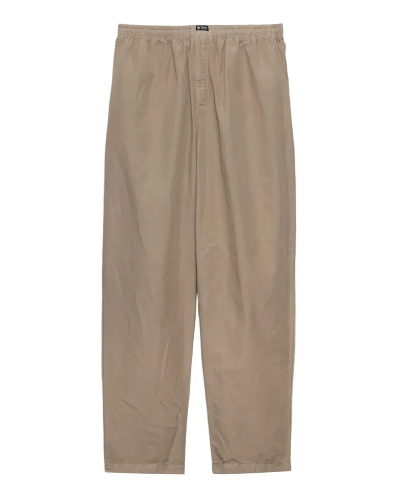 Prada linen-blend pants - Nude Nude