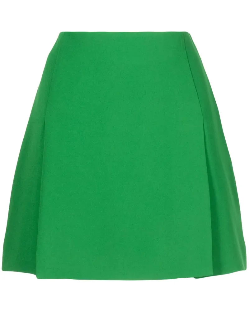 Elie Saab Minirock aus Seide - Grün Grün