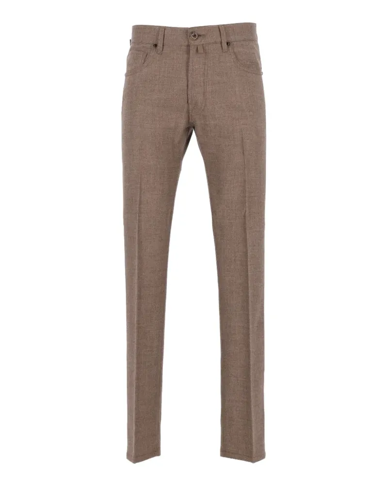 Jacob Cohën Bard slim-fit trousers - Braun Braun