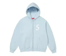 Kapuzenjacke mit S-Logo - Blau