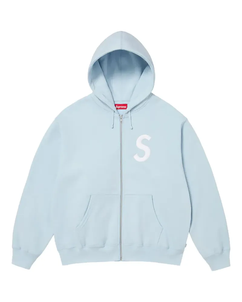 Supreme Being Kapuzenjacke mit S-Logo - Blau Blau