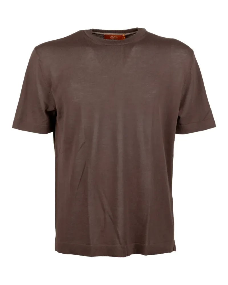 CRUNA crewneck short-sleeve T-shirt - Braun Braun