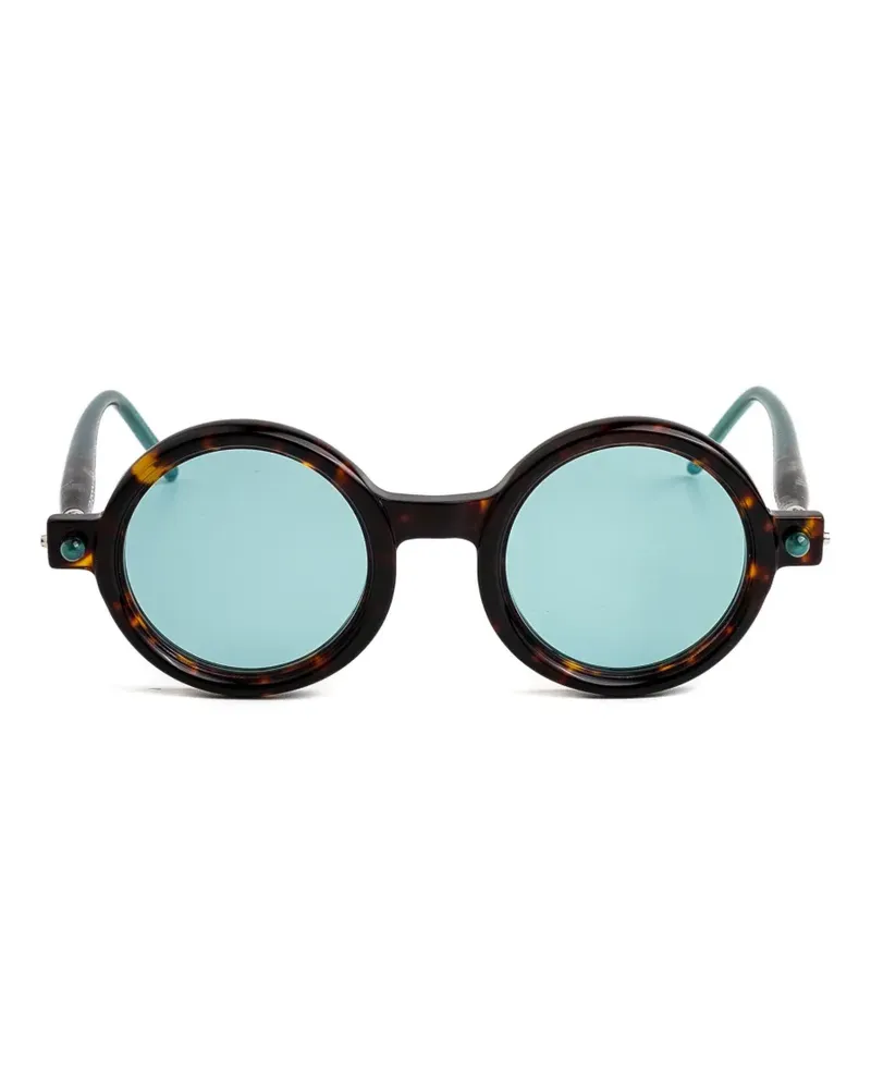 KUBORAUM P1 round-frame sunglasses - Braun Braun
