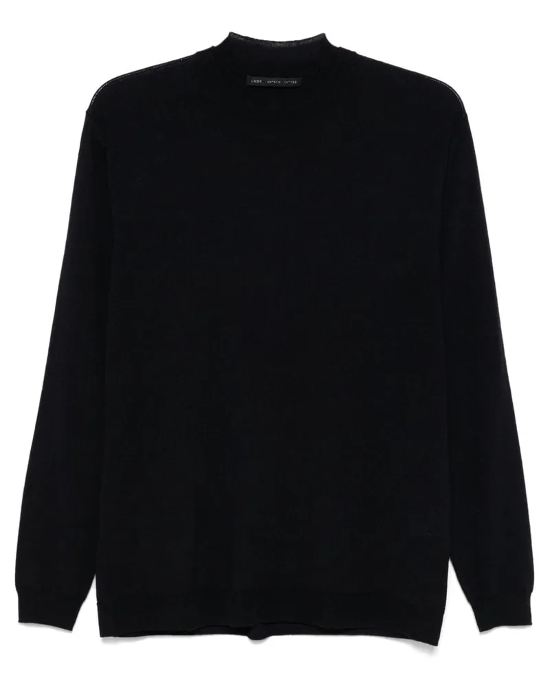 Low Brand Pullover aus Merinowolle - Blau Blau