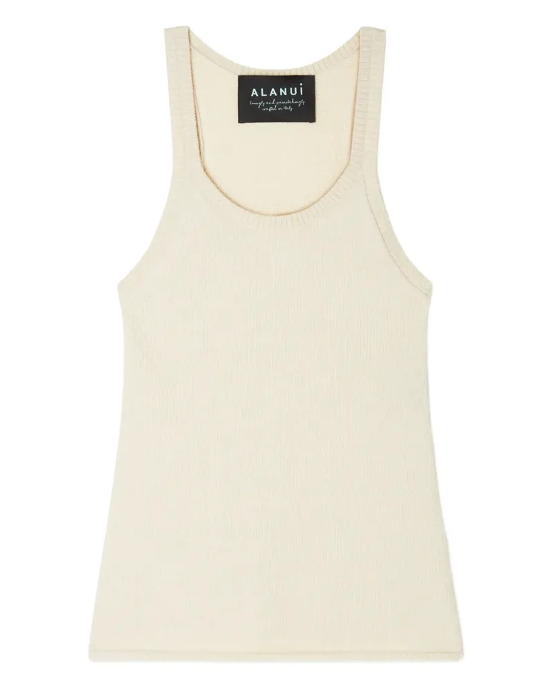 Alanui Geripptes Finest Tanktop - Nude Nude