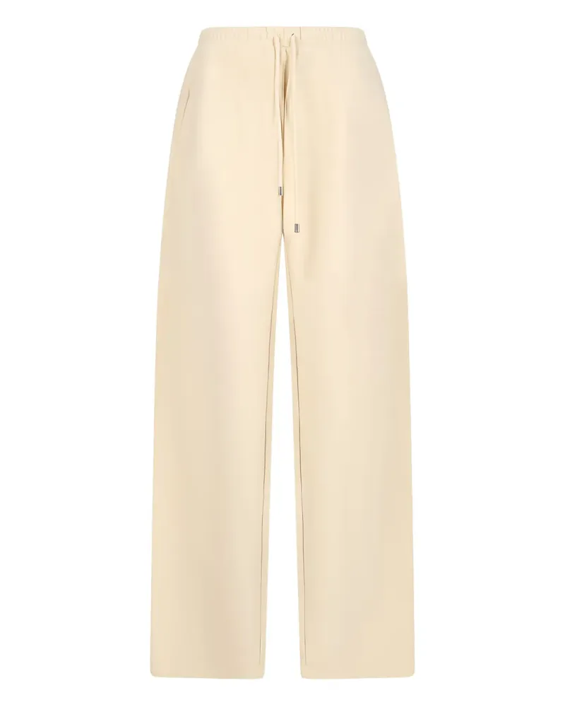 SPORTMAX Wide-Leg-Hose mit Kordelzug - Nude Nude