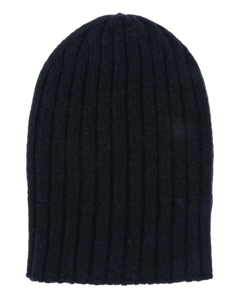 CENERE GB ribbed beanie - Blau Blau