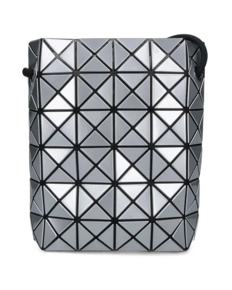 Issey Miyake geometric-panel bucket bag - Silber Silber