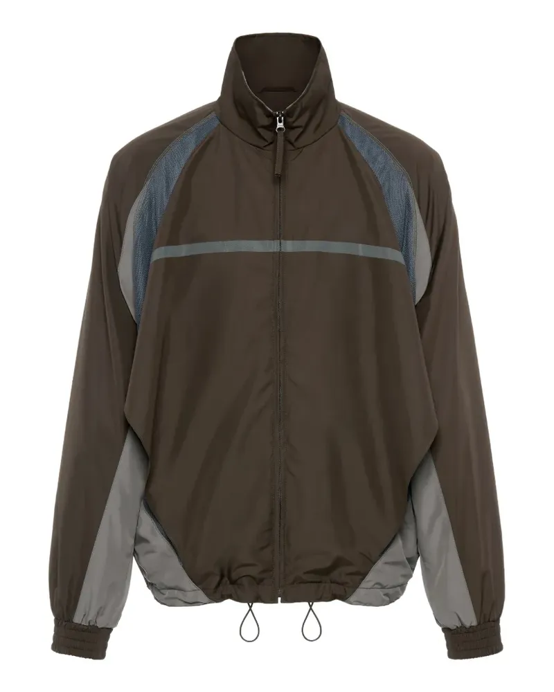 Maison Margiela Leichte Jacke mit Reißverschluss - Braun Braun