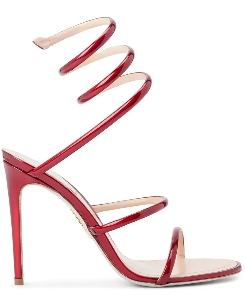 René Caovilla Cleo Sandalen 105mm - Rot Rot
