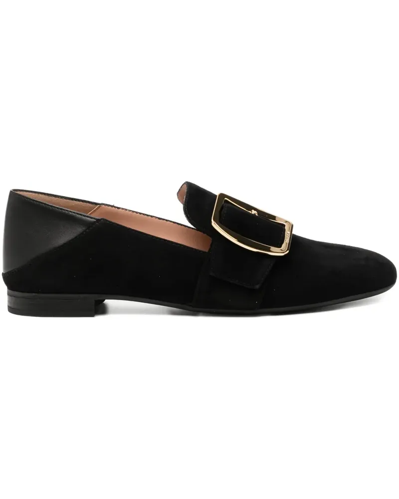 Bally buckle strap loafers - Schwarz Schwarz