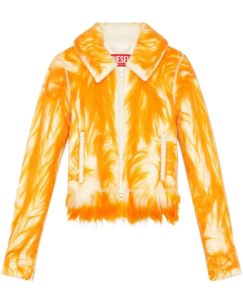 Diesel W-Diaspro Jacke - Orange Orange