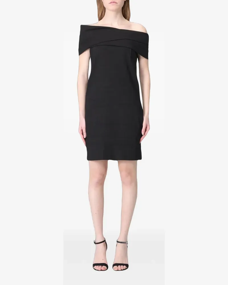 TELA off-shoulder mini dress - Schwarz Schwarz