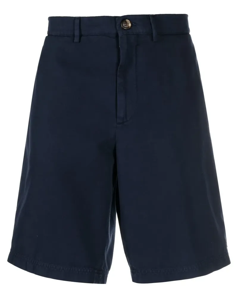 Brunello Cucinelli Bermudas mit geradem Bein - Blau Blau