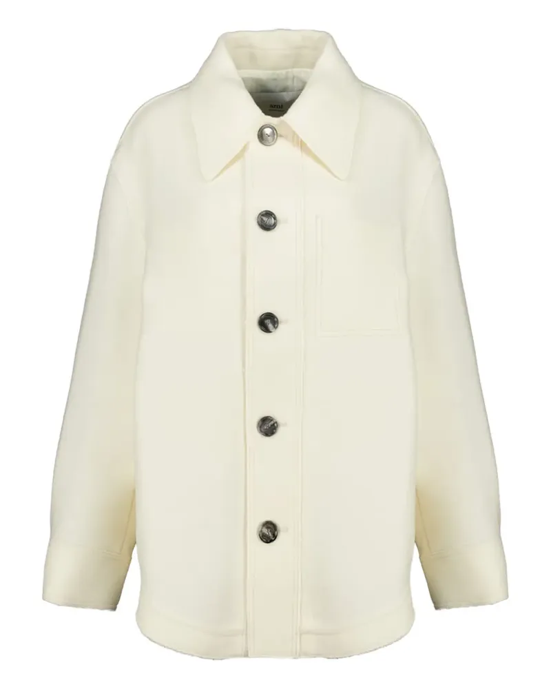 AMI Paris wool jacket - Nude Nude