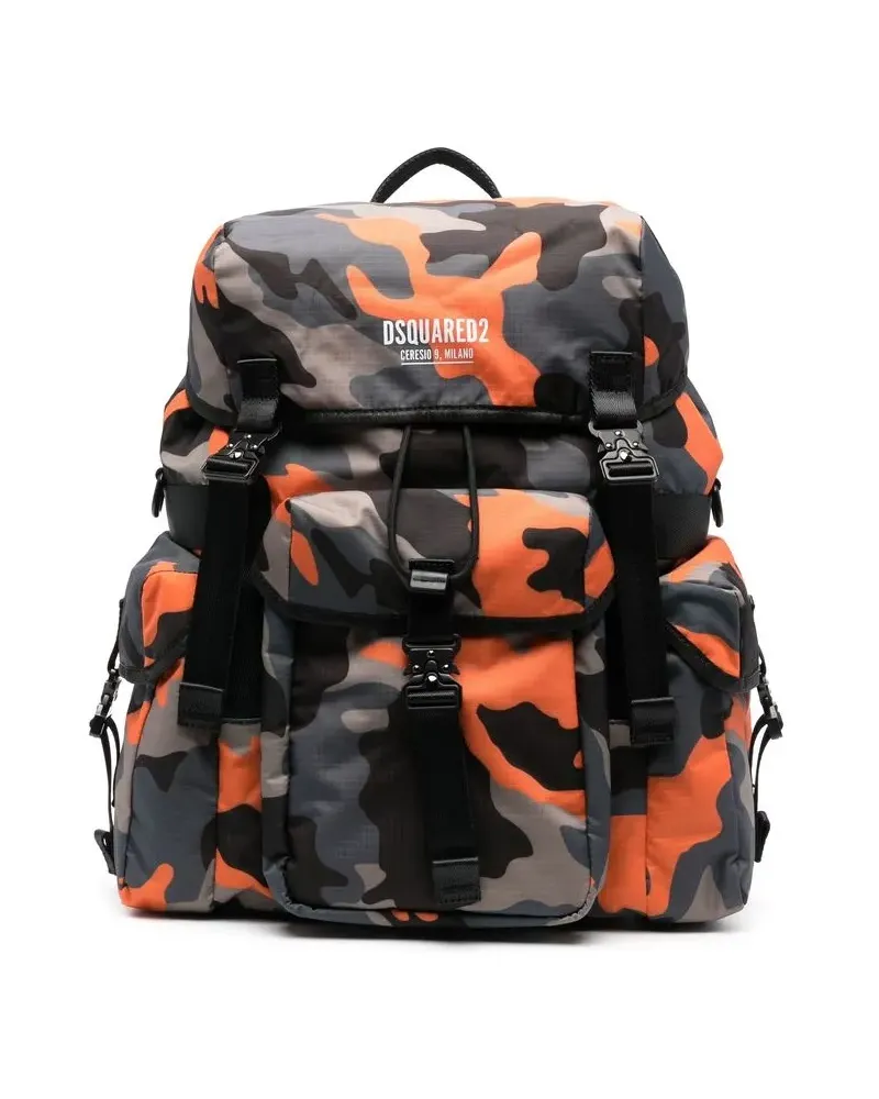 Dsquared2 Ceresio 9 Rucksack - Orange Orange