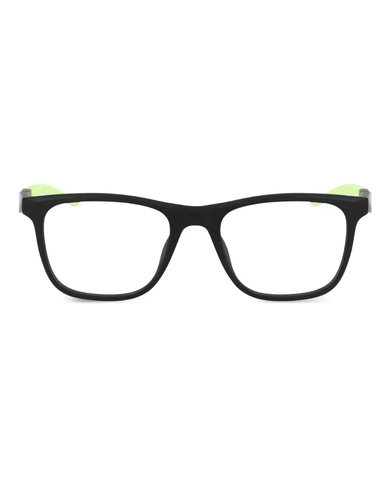 Nike Brille mit eckigem Gestell - Schwarz Schwarz