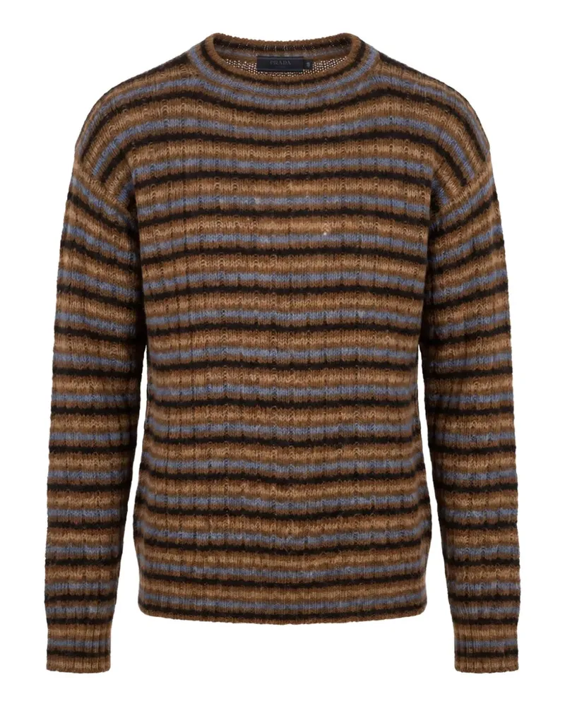 Prada Shetland wool boat-neck sweater - Braun Braun