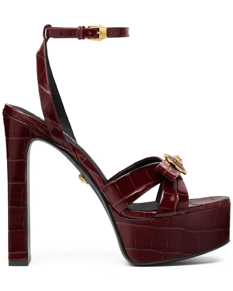 Versace Gianni Ribbon Sandalen 140mm - Rot Rot