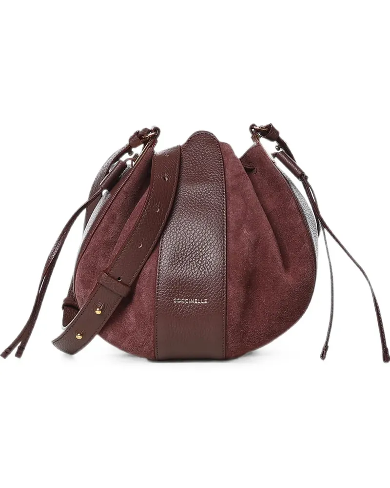 Coccinelle Schultertasche aus Wildleder - Braun Braun