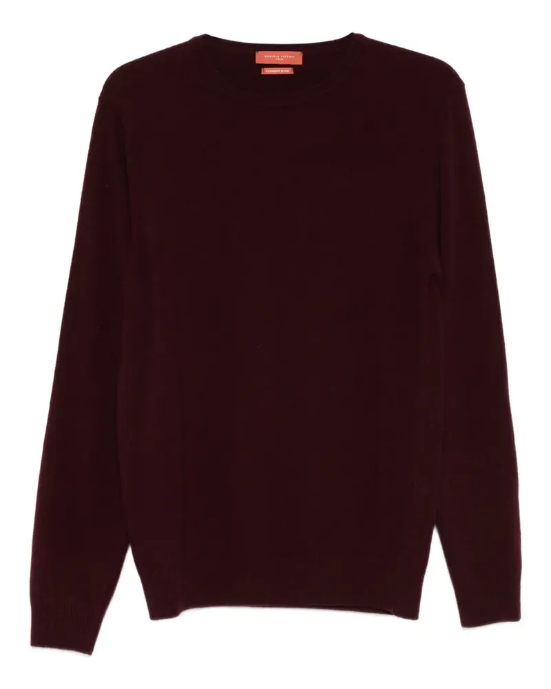 Daniele Fiesoli Pullover mit rundem Ausschnitt - Rot Rot