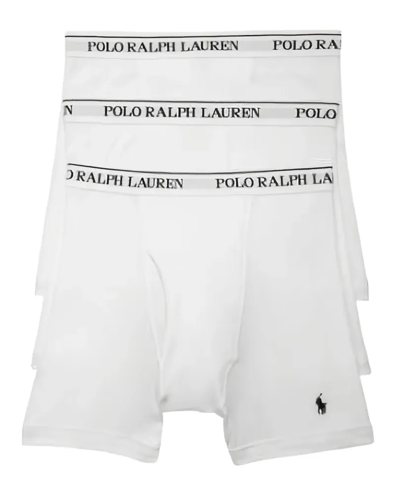 Ralph Lauren Boxershorts mit Logo (3er-Set) - Weiß Weiß