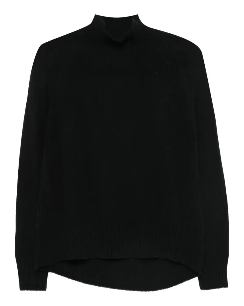 Dondup high-neck rib-trimmed sweater - Schwarz Schwarz